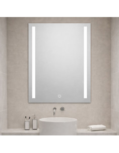 Espejo LED Táctil Vertical 60x80 Dimerizable ZC